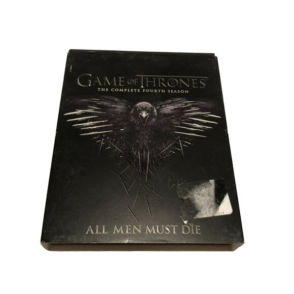 GAME OF THRONES 4th SEASON ALL MEN MUST DIE BOX SET DVD UNTESTED - Picture 1 of 2